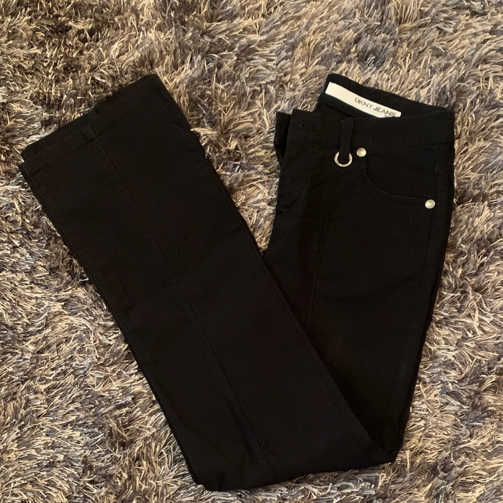 DKNY Black stretch Pants 2P